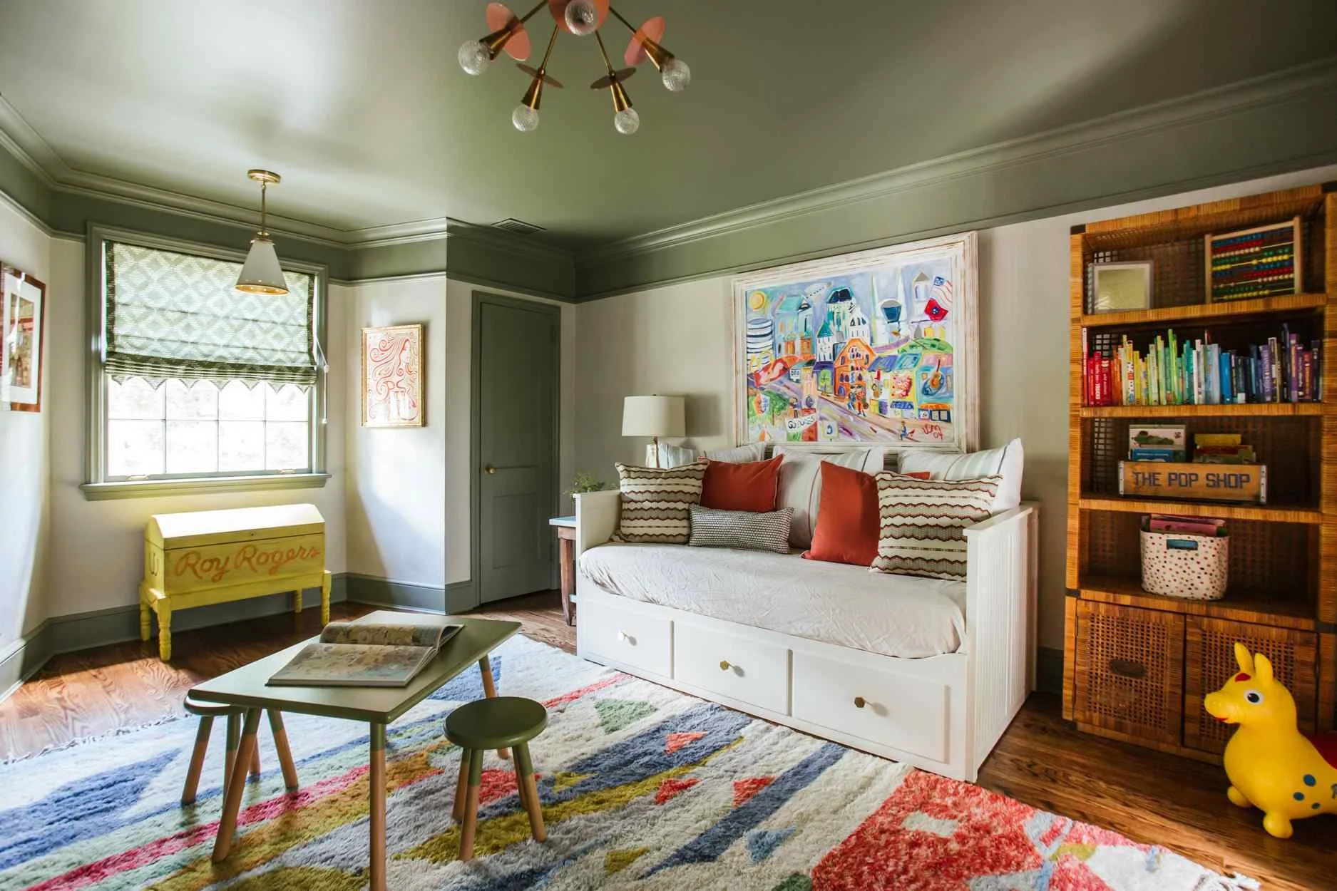 Classic interiors balance comfort with elegance, familiar with fresh, and functionality with beauty. Small touch a fabulous brass range hood, a stack of antique books or a personal collection that is uniquely yours can have a big impact.  This beautiful home designed by The Misfit House and photographed by Kristin Karch Photography