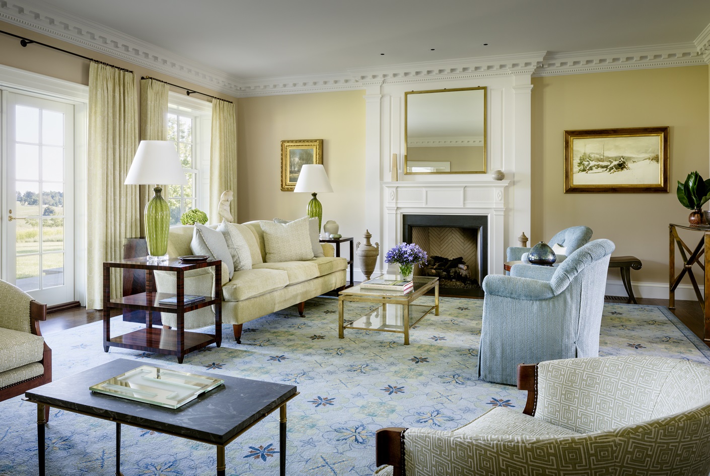 Today, we’re exploring what makes a beautiful living room, highlighting the key elements and thoughtful design choices that create a stylish and family-friendly space.  So take a few minutes, settle into your favorite sofa and reset your mind with these stunning rooms that can't help but inspire a better day. Brady Design | Marco Ricca Photography
