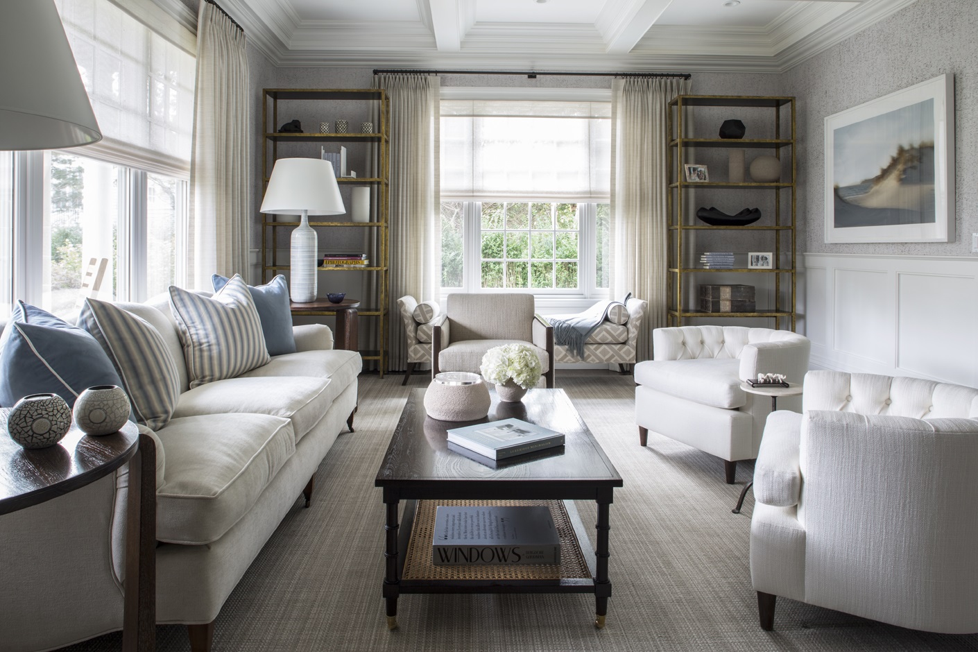Today, we’re exploring what makes a beautiful living room, highlighting the key elements and thoughtful design choices that create a stylish and family-friendly space.  So take a few minutes, settle into your favorite sofa and reset your mind with these stunning rooms that can't help but inspire a better day. Brady Design | Marco Ricca Photography