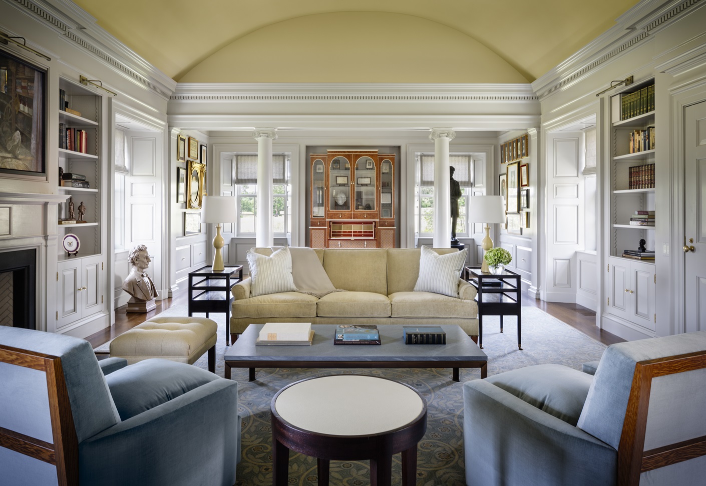 Today, we’re exploring what makes a beautiful living room, highlighting the key elements and thoughtful design choices that create a stylish and family-friendly space.  So take a few minutes, settle into your favorite sofa and reset your mind with these stunning rooms that can't help but inspire a better day. Brady Design | Marco Ricca Photography