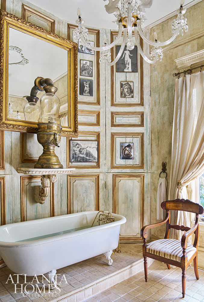 Dan Belman and Randy Korando, the owners of Atlanta's iconic Boxwoods Gardens & Gifts, transformed a historic Queen Anne home using maximalist decor ideas we love. In this style, texture, pattern, and color combine to create this "more is more" approach. From the stunning architectural details to the well-placed accessories, every element is perfection, inside and out!