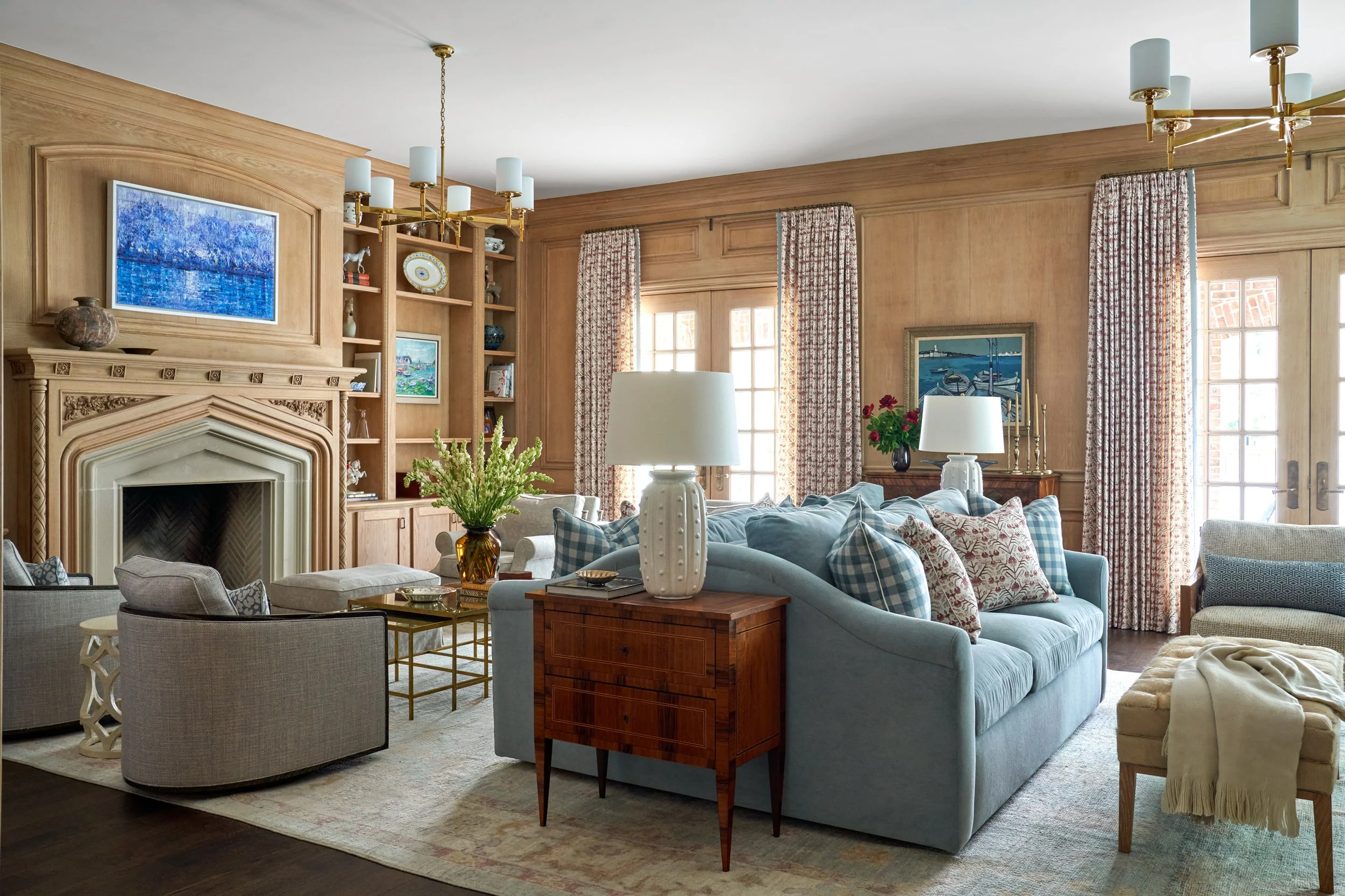 We’re a mother and daughter who know that home is one of the very foundations of life, that creating a space surrounded by things you love is one of the best ways to express yourself and find meaning. It isn’t about the size of your house or the quality of your furniture – and it certainly isn’t about being perfect; it’s about creating a place that feels authentically you and designing a canvas that evolves as you do. To that end, some classic decorating rules stand the test of time, while others are meant to be bent. Mary Beth Wagner Design | Nathan Schroder Photography