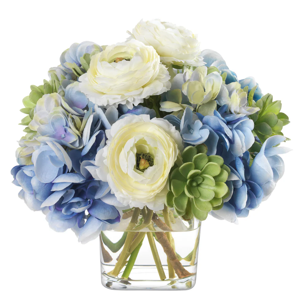 Yesterday was kind of like this... Bright, sunny, beautiful.  I sat outside in short sleeves for three hours getting sun, did yoga on the porch.  So, we are going to enjoy these warmer days in November, and we'll keep dreaming of these beautiful blues! The wonderful part is that, no matter what the sky decides, inside, it can be that perfect blue any time of year with blue and white decor!