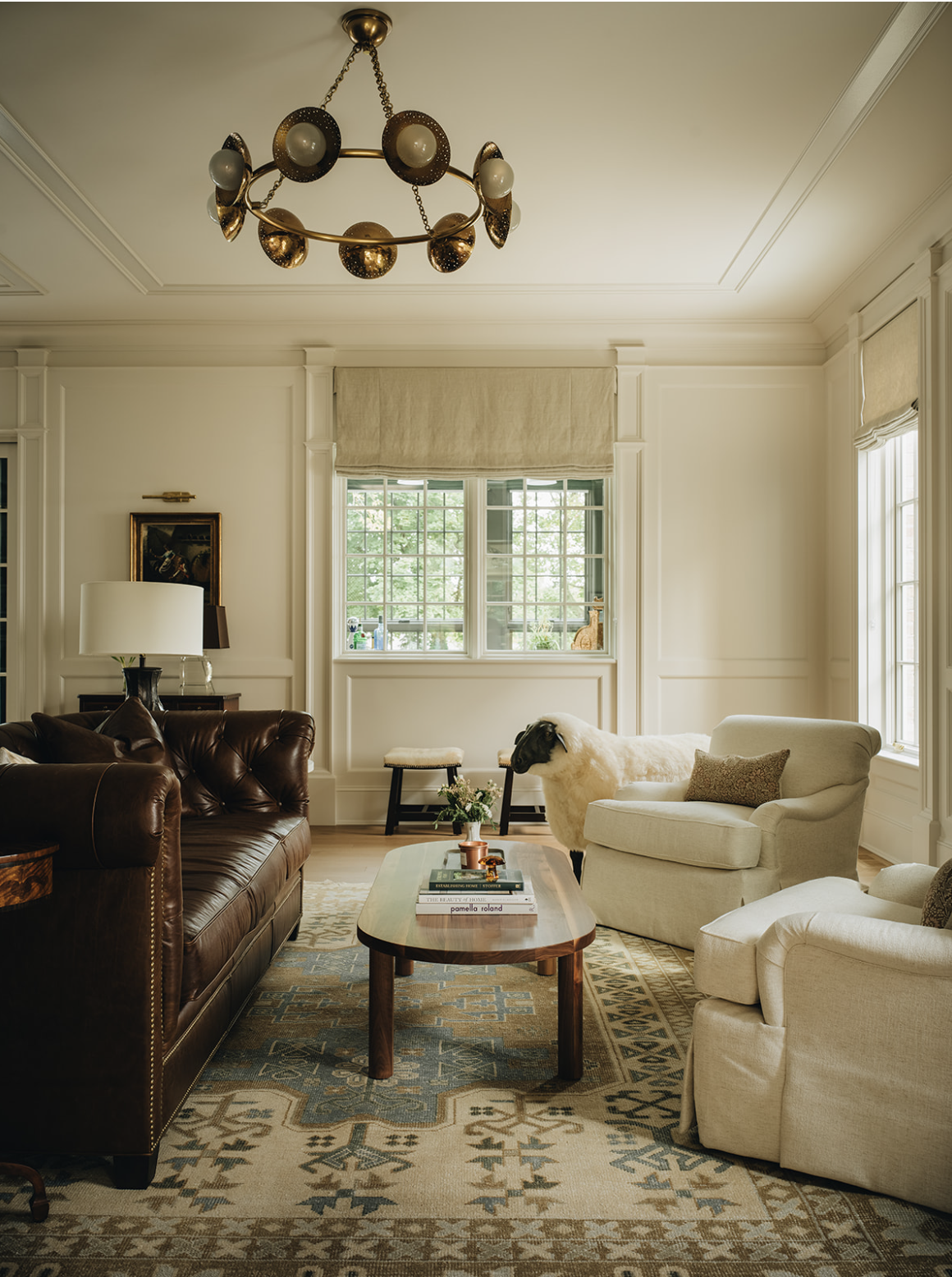 This gorgeous home with elegant interiors by Jean Stoffer Design and photographed by Stoffer Photography Interiors is the perfect combination of modern and traditional and hits all the high notes when it comes to style. So take a look around. You're welcome to stay as long as you like!