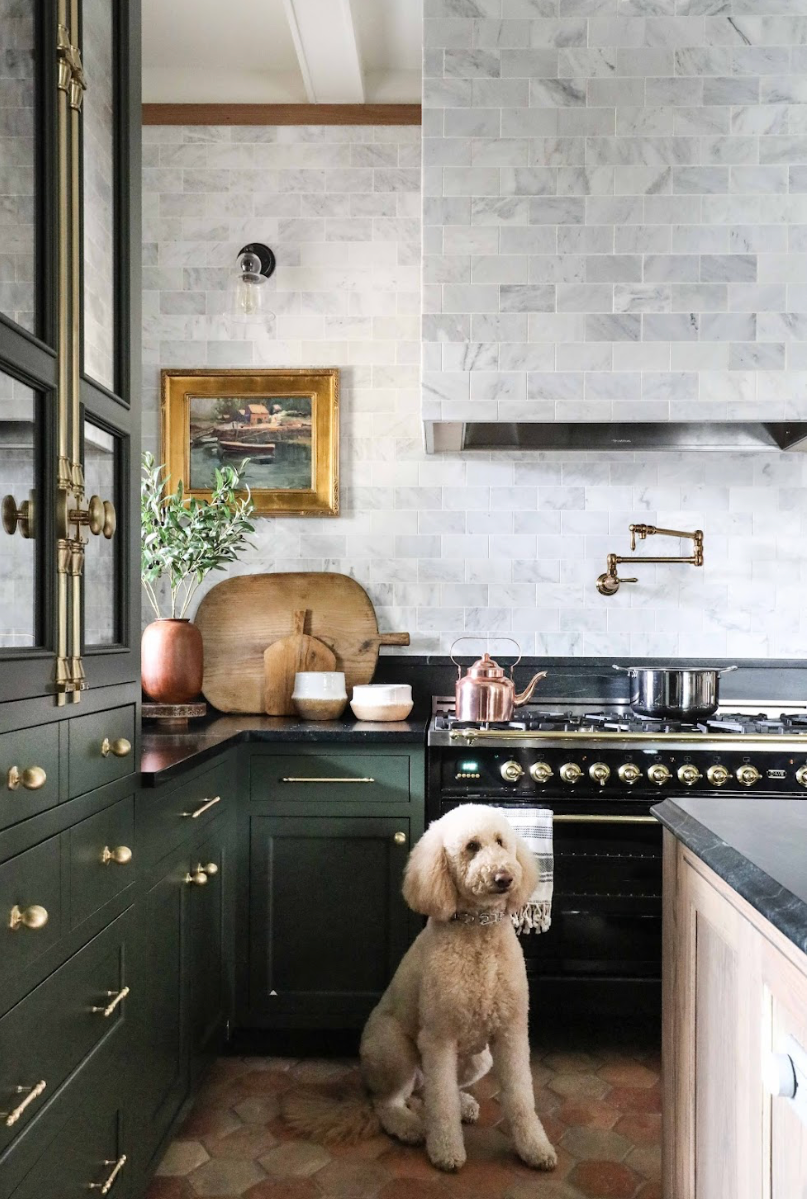 White kitchens are not going away, but the shift towards warmer tones is all the rage, as shown in these fabulous looks from Park and Oak Design.