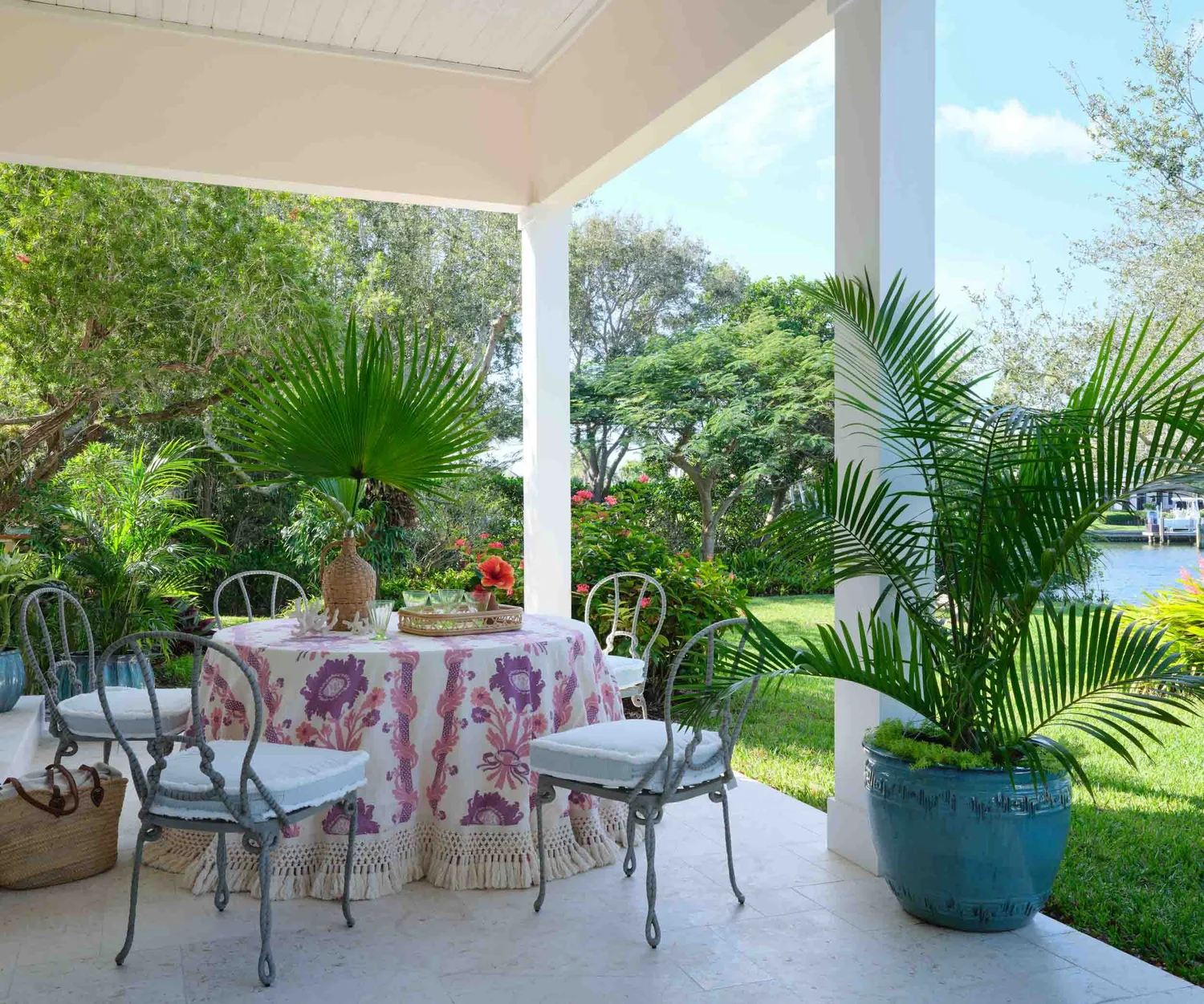  You'll love every fabulous detail in the beautiful covered porch with waterview