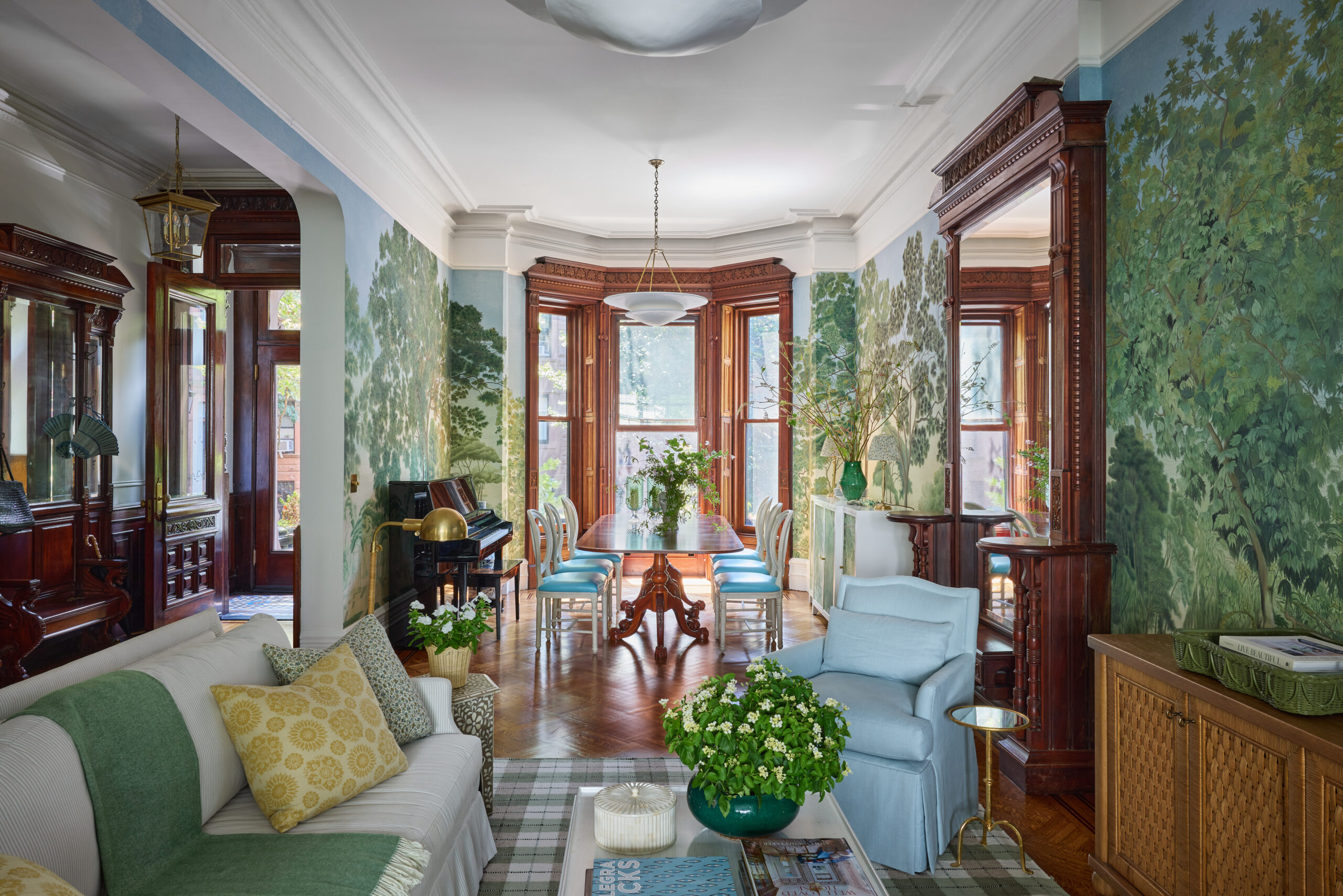 Beautiful Brooklyn Townhouse with Timeless Style