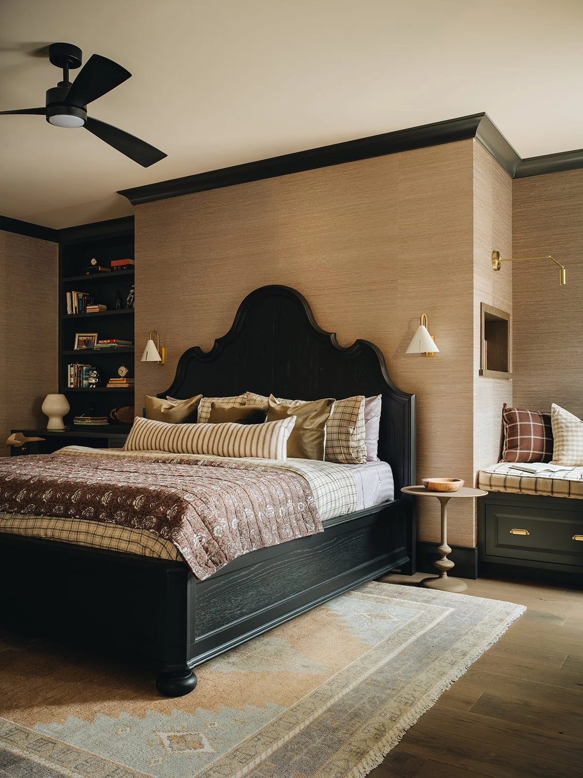 Relax, brew an extra cup of coffee and take a peek at this Jean Stoffer designed bedroom, beautifully photographed by Stoffer Photography Interiors, that is so unforgettably chic you’ll undoubtedly find yourself daydreaming about a few little changes for you own home. 
