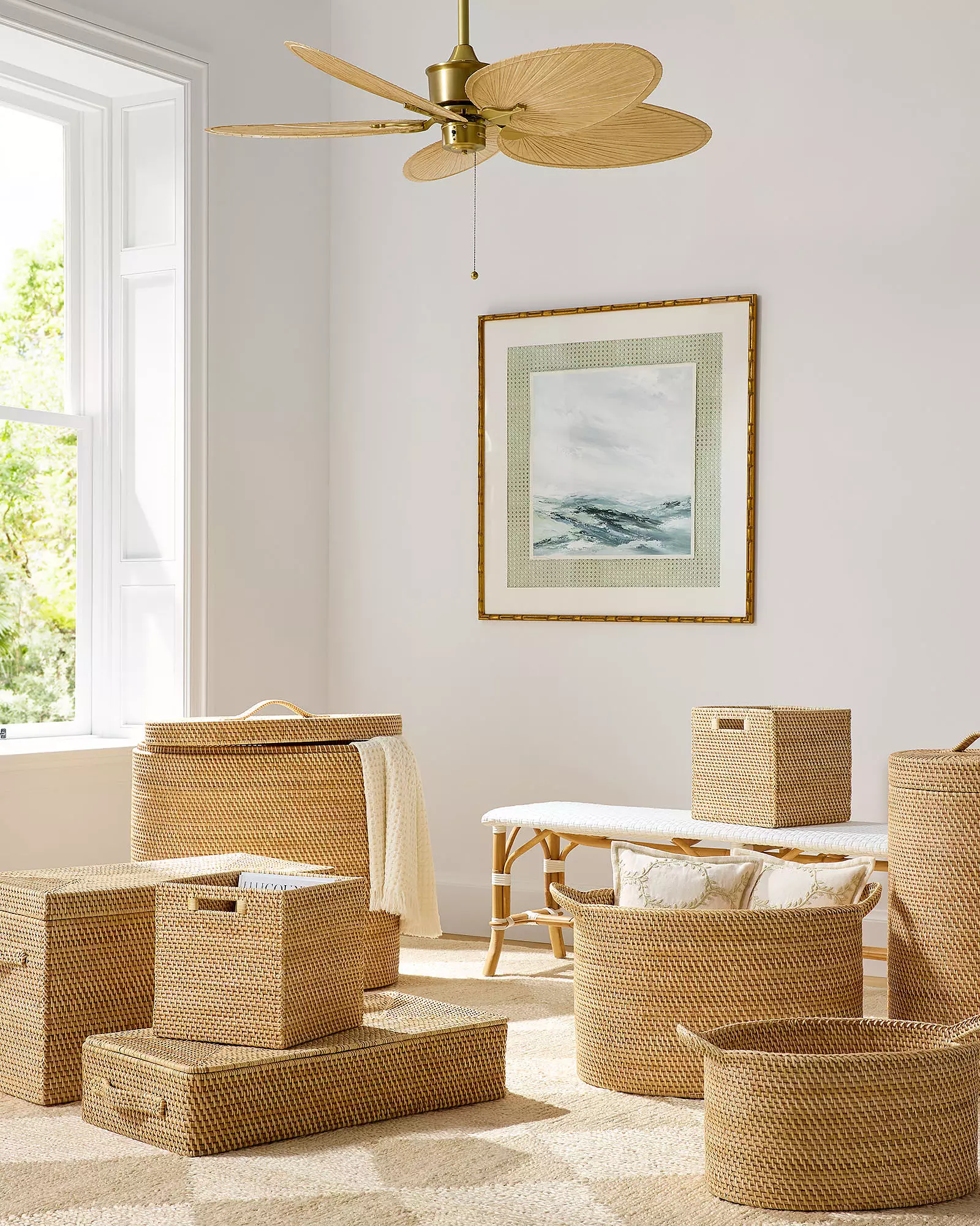 Serena and lily woven baskets for every room