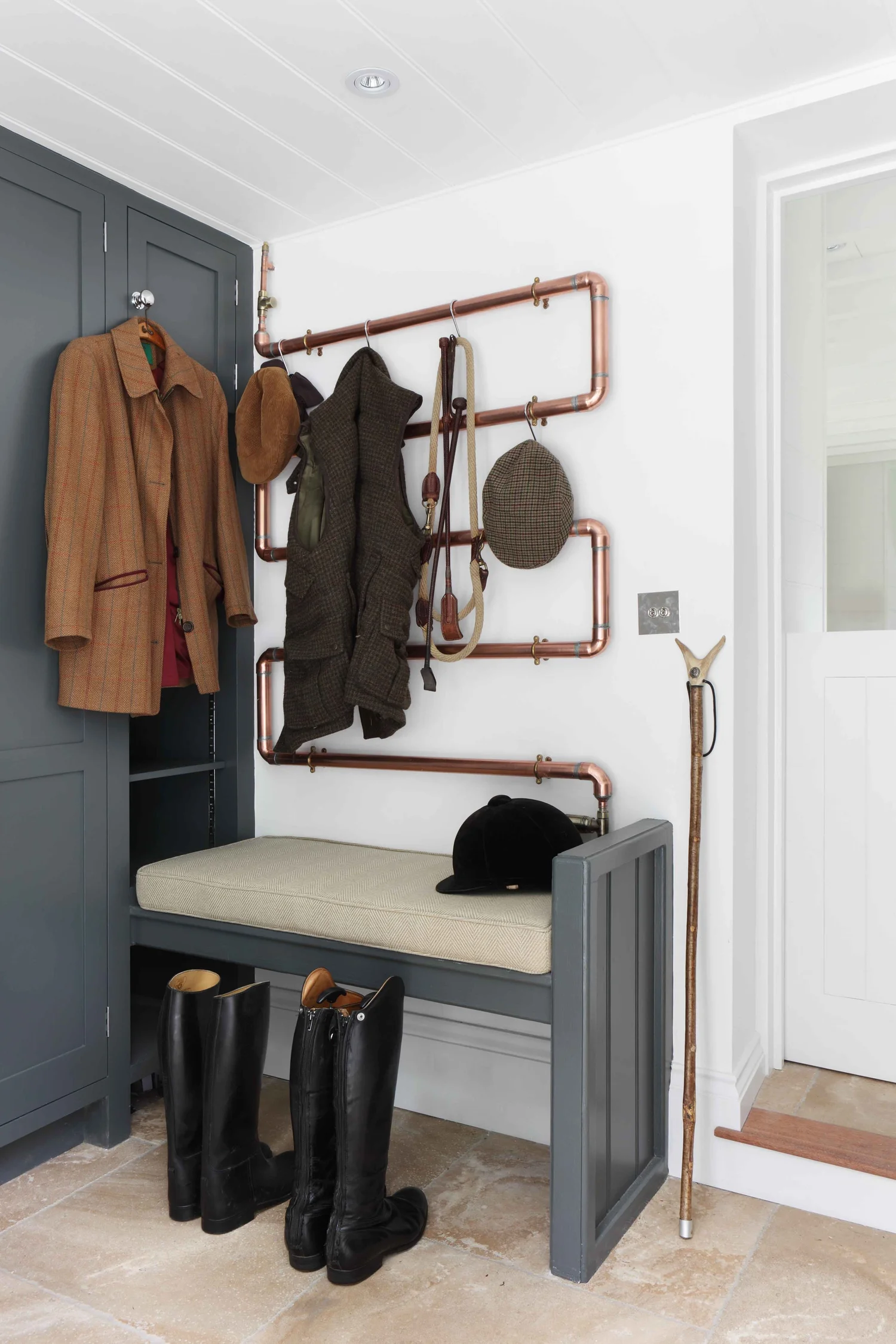 Discover a few favorite charming mudroom ideas to create stylish, functional entryways with smart and beautiful storage for your home. Boot room