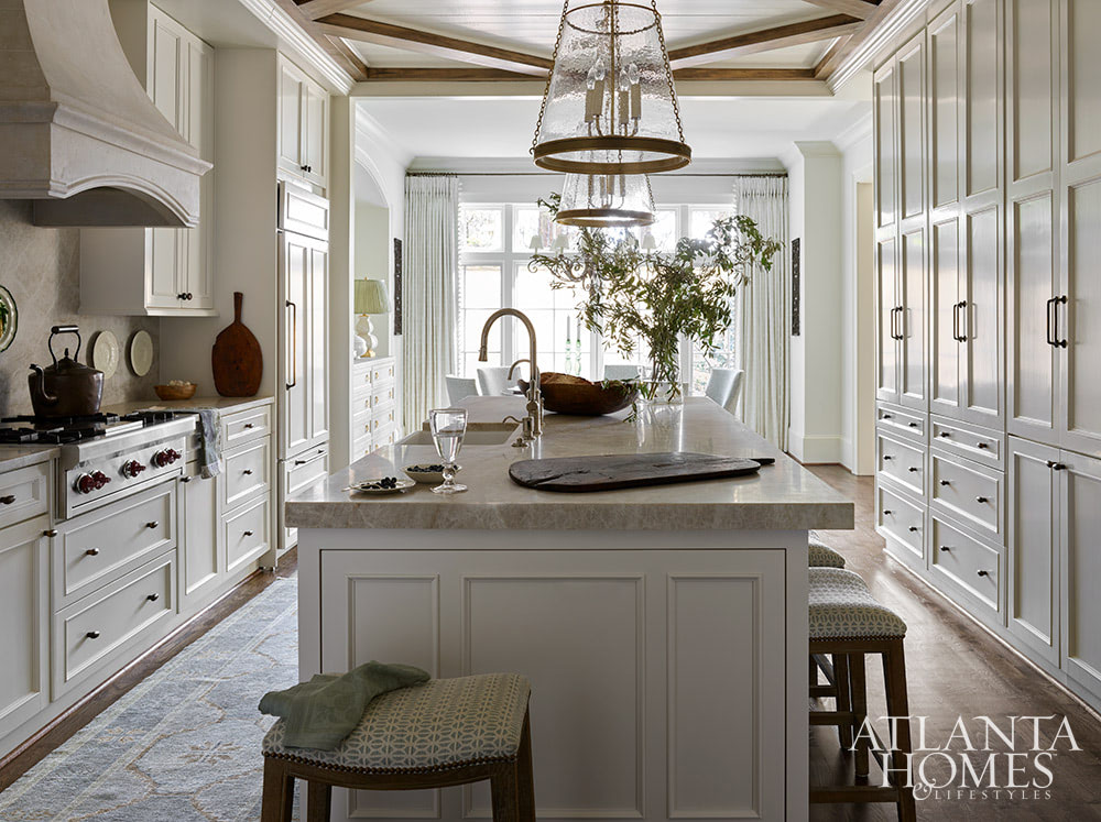 This gorgeous Atlanta, Georgia condo fits a lot of style into a smaller space. It's a perfect example of classic city living done right. Interior Design: Lauren Davenport, Davenport Designs,  Original Architect: Clay Ulmer, Renovation Builder: Matthew Morris, MT Morris Construction, | Photographer: Emily Followill Photography
