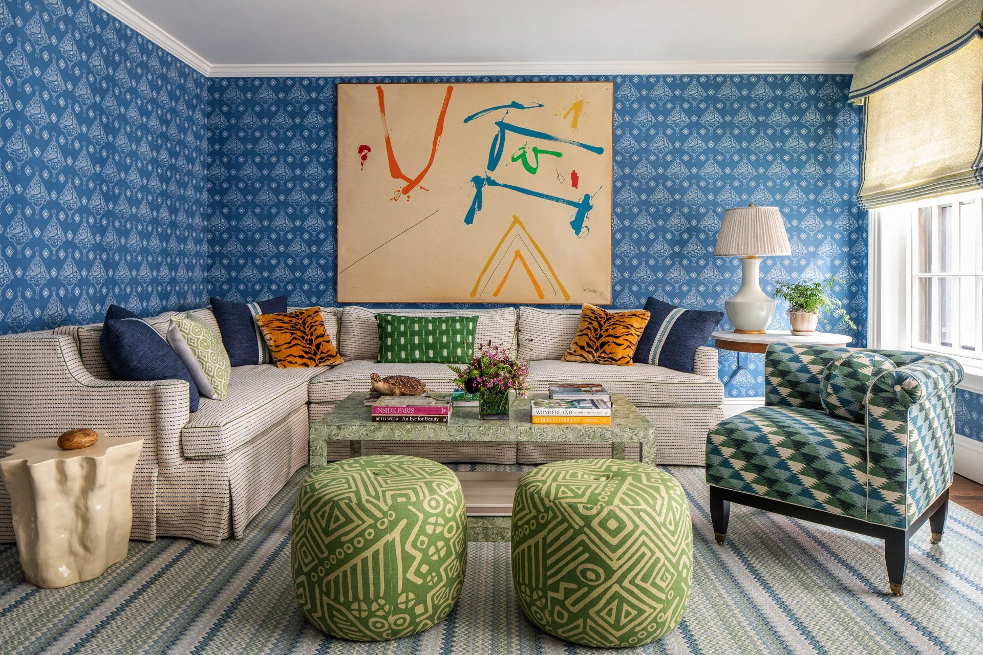 We hope you enjoy every ounce of this beautiful interior design from Honey Collins as much as we did. Step inside and then take another peek so you don’t miss a single detail! Liz Daly Photographer