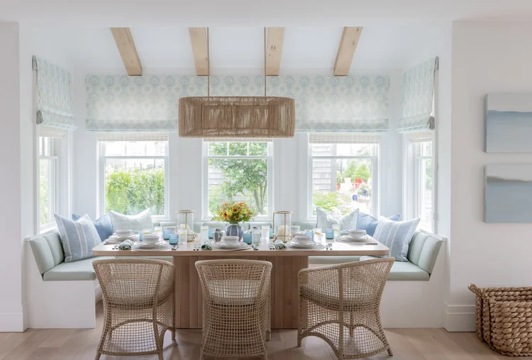 With summer officially here and beach season in full swing, we thought it made sense to tour an amazing Nantucket shingled cottage today--as if we need an excuse! This home designed by Workshop/ADP, with interiors by the talented Jessica Bradley and built by Blue Flag Partners is the perfect mix of updated beauty and that classic beach cottage chic that makes this the kind of place we would want to come back to again and again.