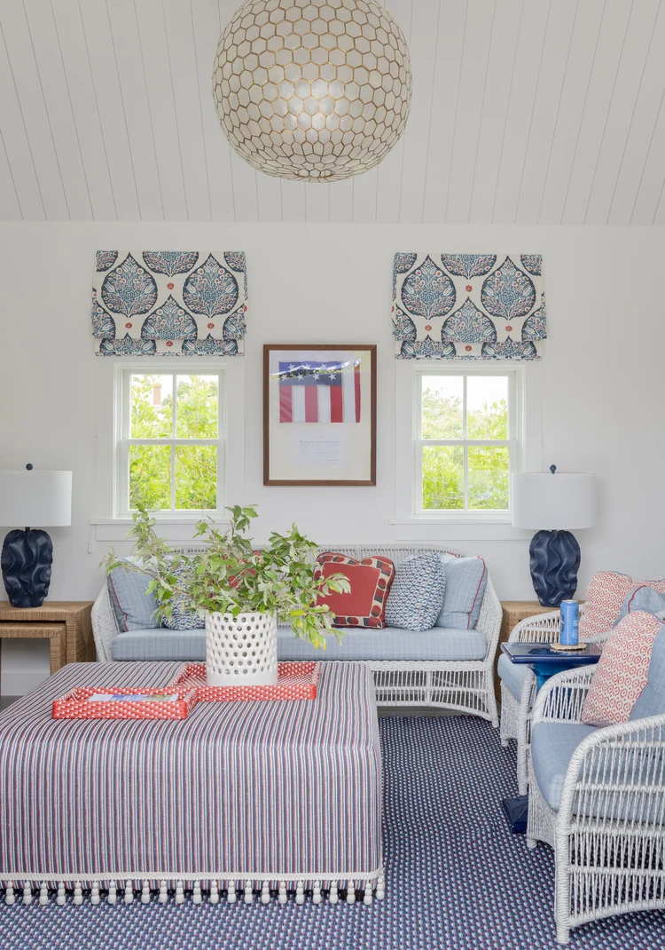 With summer officially here and beach season in full swing, we thought it made sense to tour an amazing Nantucket shingled cottage today--as if we need an excuse! This home designed by Workshop/ADP, with interiors by the talented Jessica Bradley and built by Blue Flag Partners is the perfect mix of updated beauty and that classic beach cottage chic that makes this the kind of place we would want to come back to again and again.