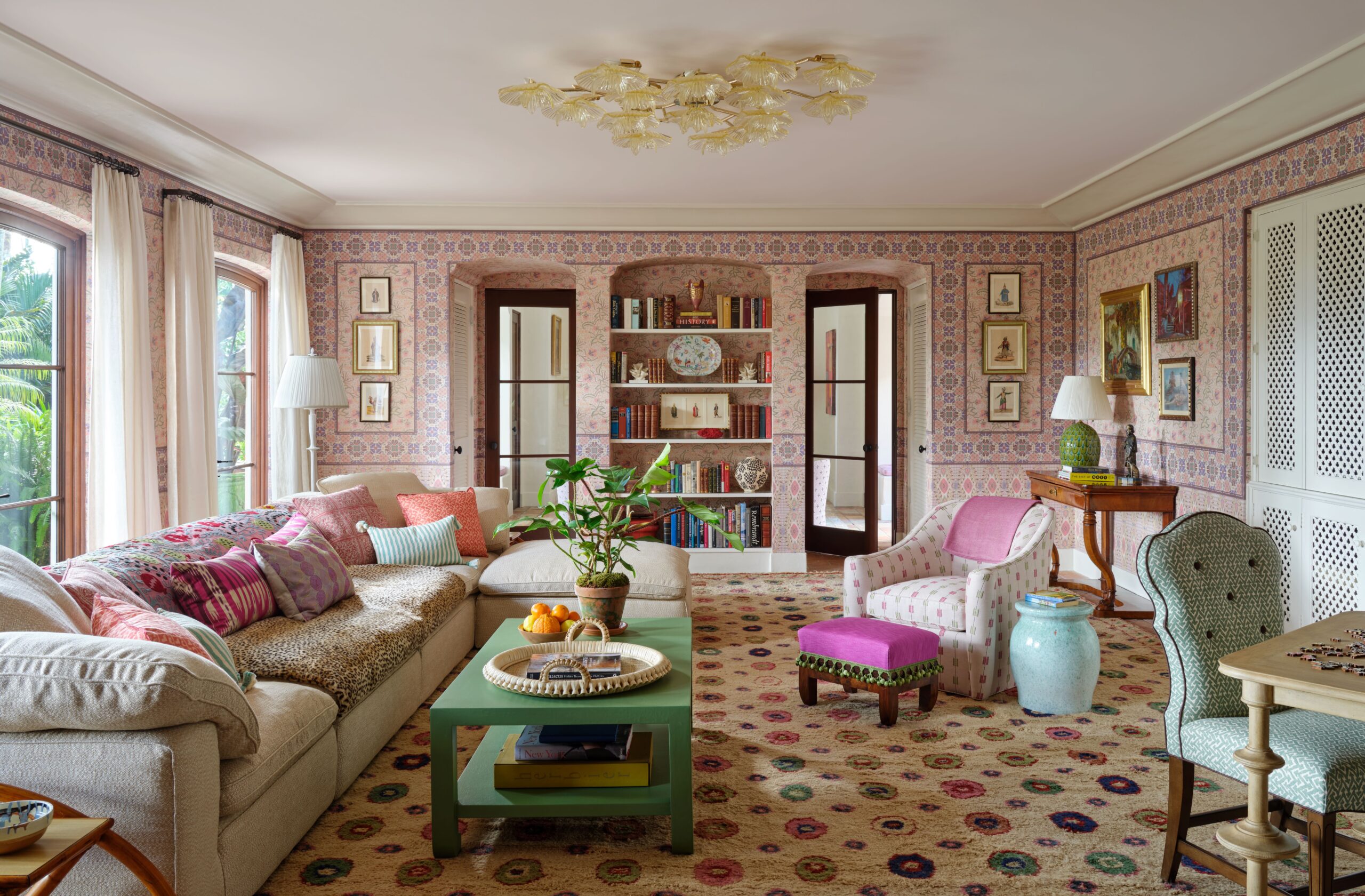 Francesco Lagnese PhotographyLiving room with game table When it comes to inspired interior design, Bunny Williams and Elizabeth Lawrence are in a class all their own. And their new coffee table book, Decoration is absolutely brimming with breathtaking work that is sure to leave every reader inspired.