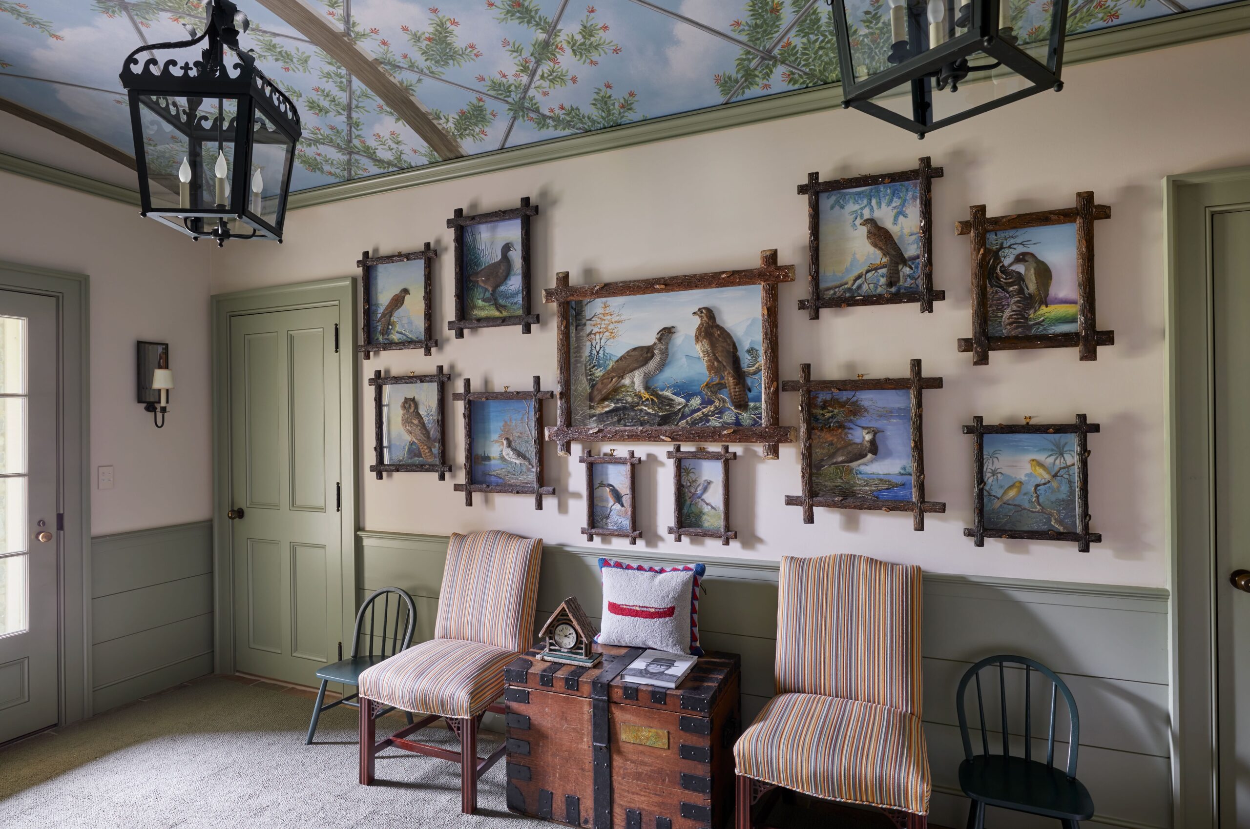 Francesco Lagnese PhotographyGallery wall with a custom frame When it comes to inspired interior design, Bunny Williams and Elizabeth Lawrence are in a class all their own. And their new coffee table book, Decoration is absolutely brimming with breathtaking work that is sure to leave every reader inspired.